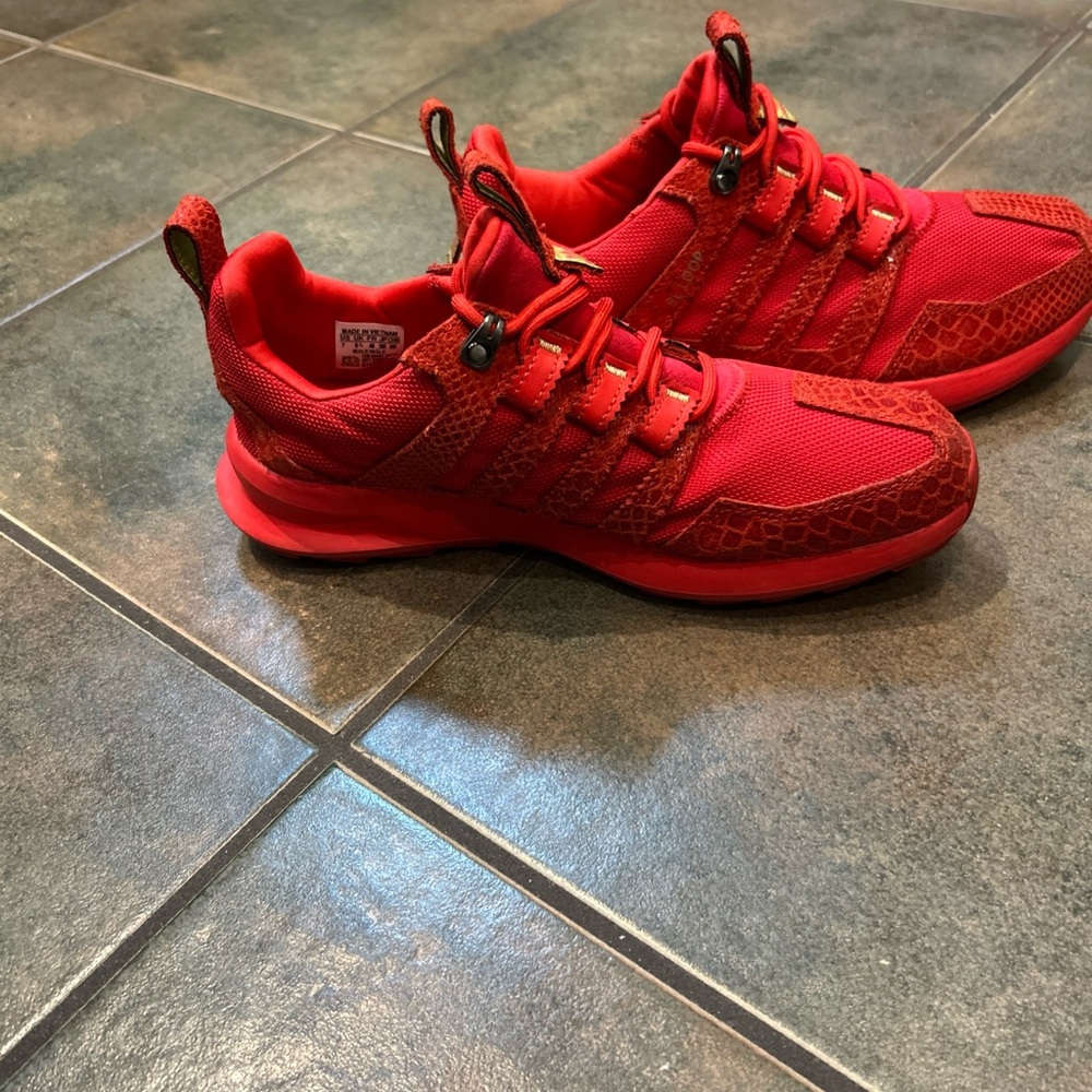 adidas Red Athletic Shoes